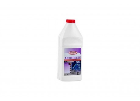 Антифриз 1кг - готовый фиолетовый, EU-Standard G13, MB 326.6, VW TL 774-J, совместим с антифризами, произведенными по Si-OAT технологии