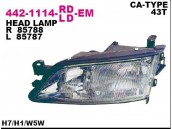 Фара передн лев с ЭК OPEL: VECTRA B 95-98, CARELLO-TYPE