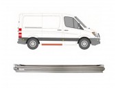 Панель кузова прав наружн раздвижная дверь 1286мм Mercedes-Benz Sprinter II (W906) 06-20 SWB (3250 mm)