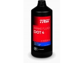 Жидкость тормозная 1л - DOT 4 для авто c ABS