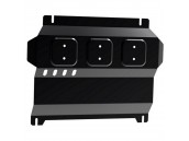 Защита картера с крепежом MITSUBISHI: PAJERO SPORT/L200 (07-), V - все
