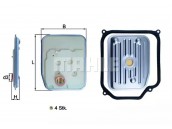 Фильтр АКПП AUDI: A3 (8L1) 1.6-1.9i/TDi 96- \ SEAT: IBIZA II 1.0-1.9i/TDi 93-99 \ SKODA: OCTAVIA 1.4-2.0i/SDi/TDi 96- \ VW: GOLF IV 1.4-3.2i/TDi 97- (на 4 болта)