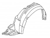 Подкрылок лев SUBARU: LEGACY 00-02