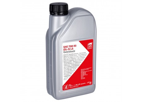 Масло трансмиссионное полусинтетическое 1л - 75W-90 API GL-5 LS, соответствует BMW Hypoid Axle Oil G1, Ford WSS-M2C200-C/С2, Fiat 9.55550-DA6/7/9, GM 1942387/9121965, VAG G052196A2/G052539A2