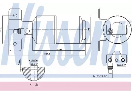 Осушитель кондиционера FORD: GALAXY (WGR) 1.9 TDI/2.0 I/2.3 16V/2.8 I V6/2.8 I V6 4X4 95-06\ SEAT: ALHAMB:RA (7V8, 7V9) 1.8 T 20V/1.9 TDI/2.0 I 96-10\ VW: SHARAN (7M8, 7M9,