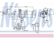 Осушитель кондиционера FORD: C-MAX 1.6 07-, FOCUS C-MAX 1.6/1.6 TI 03-07, FOCUS II (DA) 1.4/1.6/1.6 LPG/1.6 TI 04-, FOCUS II КАБРИО 1.6 06-, FOCUS II СЕДАН (DA) 1.4/1.6/1.6