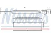 Осушитель кондиционера OPEL: ASTRA H (L08/L35/L48/L67/L69/L70) 1.2-2.0i/LPG/CDTi/Turbo 04-14, ZAFIRA B (A05) 1.6-2.2i/CNG/CDTi/Turbo 05-