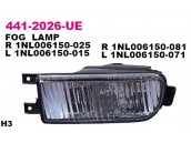 Фара противотуманная передн прав AUDI: 100 90-94