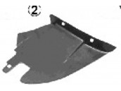 Подкрылок передн левая PEUGEOT: 306 с 1997-.. 01