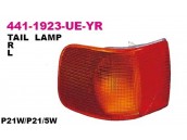 Фонарь задний прав (красно-жёлтый) AUDI: 100 90-94