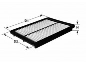 Фильтр воздушный TOYOTA: LAND CRUISER (GRJ12/KDJ12/KZJ12/LJ12/TRJ12) 2.7i 16V/3.0D-4D 09/02-07/09, LAND CRUISER PRADO (GDJ15/GRJ15/KDJ15/TRJ15) 2.7i 16V/3.0D-4D 08/09-