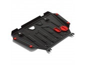 Защита картера и КПП с крепежом TOYOTA: COROLLA/AURIS (07-13), V-1.6/1.8