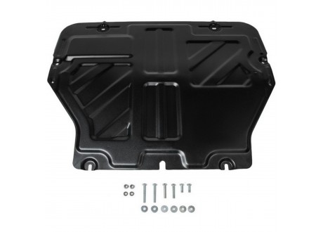 Защита картера и КПП комплект крепежа, Сталь, Volkswagen Caravelle2003-2015, 2015-,Volkswagen Multivan 2003-2015,2015-,Volkswagen Transporter 2003-2, 2015-