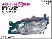 Фара передн лев с ЭК OPEL: VECTRA B 95-98, VALEO-TYPE