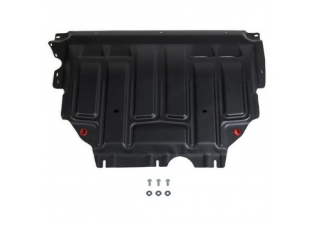 Защита картера и КПП Skoda Karoq 2020-, V - 1.4 (150 л.с.)/Skoda Kodiaq 2017-2020, V - 1.4TSI(125л.с.,150л.с.)
