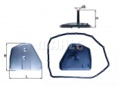 Фильтр АКПП AUDI: A4 (B7) 2.0-4.2i/TFSi/FSi/TDi 04-08, A6 (C6) 2.7-4.2i/TFSi/FSi/TDi 04-11, A8 (4E_) 2.8-4.2FSi/TDi 03-10 (6-АКПП: 6HP19, эластомерная прокладка)