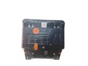 Защита картера и КПП Renault Koleos с 2015-2020 (увеличенная) металлическая